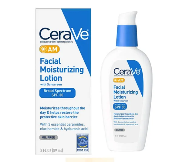CeraVe AM Facial Moisturizing Lotion with SPF 30 Sunscreens 89 ML
